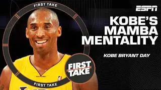First Take reflects on Kobe Bryant's 'Mamba Mentality' 🐍 | First Take