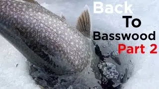 Back to Basswood Part 2 | Winter Camping and Ice Fishing for Lake Trout | Boundary Waters 2023