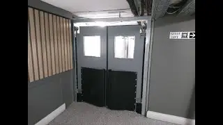 Durulite Impact Traffic Doors in action