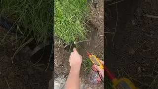 Repairing electrical spike lights #electrician #electricianapprentice #construction