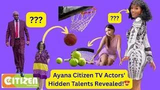 Скрытые таланты актеров сериала &laquo;Аяна&raquo; на Citizen TV раскрыты! 😍 Вы не поверите! 😯 #ayana #ayanat...