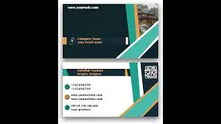  Create Business Card #3 in Adobe Photoshop  