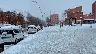 اغنية امازيغية مع أحلى مناظر ثلجية في طريق إلى أزيلال 