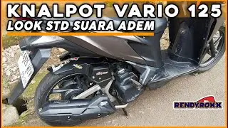 UNBOXING DAN REVIEW Knalpot Standar Racing Vario 125 OLD By Xionic #vario125 #knalpotracing