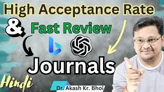 Easy and Fast Publication Scopus and SCI Journals || Bing: Chat with AI & GPT-4 || Hindi || 2024