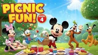 Mickey Mouse and Friends Picnic Fun Episode 4 | Funny & Magical Cartoon Adventure