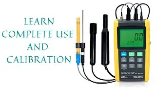 Lutron WA-2015 multiparameter( pH/ORP, DO, CD/TDS) meter #lutron #WA2015 #phmeter #do