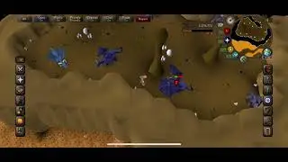 Blue dragon safe spot at taverley dungeon