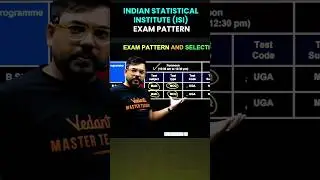 ISI Exam Pattern and Selection😍😍#isi #isiexam #exampattern #statistics #indianstatisticalinstitute