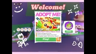 My FIRST VIDEO -- ROBLOX AdoptMe