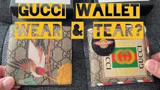 Gucci Wallet Wear and Tear