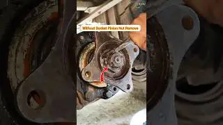 Tite Pinion Nut Open Without Socket #mechanic #cartipstv #truck #4x4truck