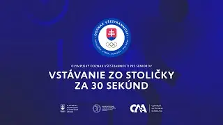 Vstávanie zo stoličky za 30 sekúnd