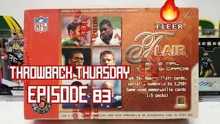 2002 Fleer Flair Football Hobby Box Opening. TBT Episode 83 🔥