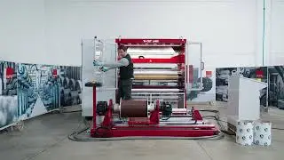Revolutionary Automatic Foil Slitting Machine W-CUT 1400 | Perfect for Windows Profiles & PVC Foils