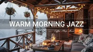 Warm Jazz Music☕ January Bossa Nova Instrumental & Relaxing Jazz Cafe Music for Studying