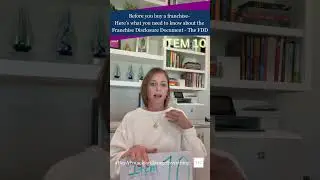 FDD Item 10