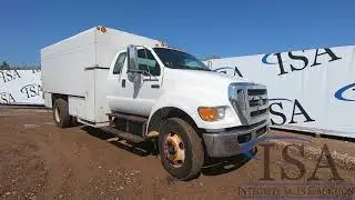 Lot 2208: 2005 Ford F650 XL SD Chipper Truck Will Be Sold At Auction!
