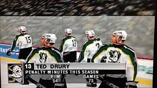 NHL 98 Mighty Ducks of Anaheim vs Boston Bruins (PS1)