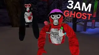 GORILLA TAG ghost at 3AM GONE WRONG 