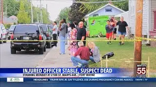 Injured FWPD officer recovering, suspect dead