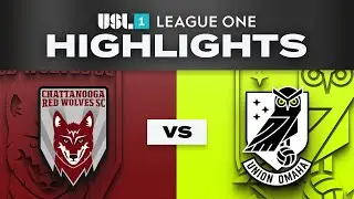 9.27.2025 | Chattanooga Red Wolves SC vs. Union Omaha - Game Highlights