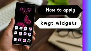 How to apply kwgt widgets | Kwgt widgets apply in vivo | RK Themes