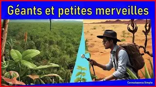 L&rsquo;&eacute;volution des plantes : Des g&eacute;ants aux merveilles miniatures ! | Connaissance Simple