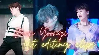 HOT MIN YOONGI CLIPS||CLIPS FOR EDITING