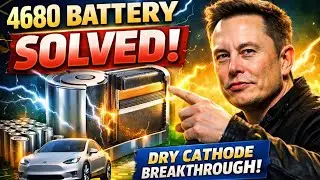 Как Tesla решила проблему с катодным процессом своей батареи 4680 и подтвердила это