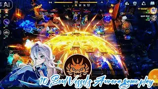10 Soul vessels aurora game play,#magicchessgogo #mobilelegends #mlbb 