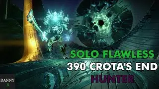 Solo Flawless 390 Crota's End Hunter | Destiny