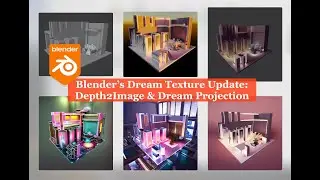 BSLIVE Blender Dream Texture Update - Depth To Image Projection