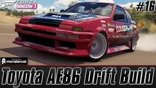 Forza Horizon 3 (Xbox One): Toyota AE86 Drift Build | #Forzathon Preview (Nissan S14) [Episode #16]