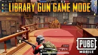 GUN GAME #5 - Library mode | Pubg Mobile | #pubg