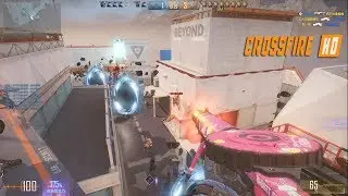 CrossFire HD CFHD - Hero Mode Silent Village Map vs Lewis Gun Pink Rabbit Gameplay CBT3