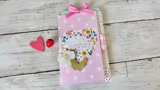 Layered Pocket Mini Album/Mini Journal Tutorial (Add as Many Pages as You Want!)