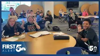 Storm Safe visits Fountain Middle School