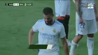 Nacho red card vs Rangers | Real Madrid vs Rangers | 4-2 |