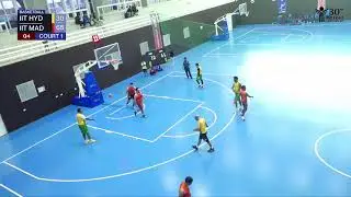 BASKETBALL |  MATCH 21 | HYDERABAD vs MADRAS | 30TH INTER-IIT STAFF SPORTS MEET - IITH