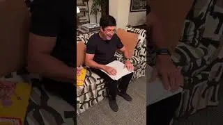 Gifting Farhan Akhtar a Piece of Our Childhood | Birthday Special! | @FarahKhanK #shorts