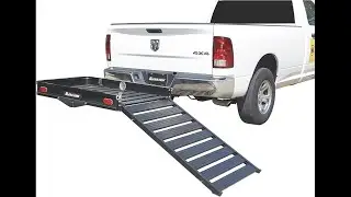 Ultra-Tow Aluminum Hitch Cargo Carrier w/Ramp