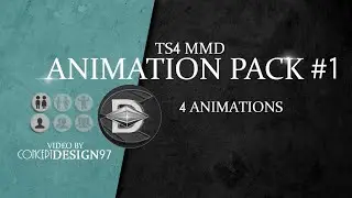 The sims 4 - MMD dance : ANIMATION PACK #1 (Test Video)