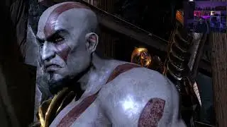 GOD OF WAR 3 TITAN MODE playthrough pt.4 w/ ZEUS FIGHT and ENDING - Let's RAGE