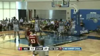2013 NBA Summer League Miami Heat VS Utah Jazz