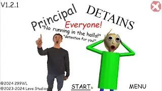 Principal Detains Everyone! Baldi Mod Gameplay #2
