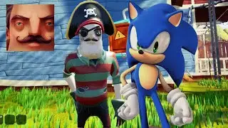 Hello Neighbor - New Neighbor Secret Neighbor Pirate History Part 306 Gameplay Walkthrough
