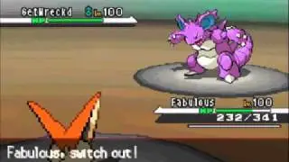 *100th Video Upload* Pokemon B/W Narrated Wifi Battle #44 vs tehAGG