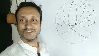 How to draw a water lily easily? #drawing_with_m_hossain#optimum_tutorial#viral_vedio
