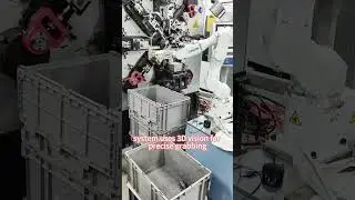 Automotive Seat Spring Handling! 6-Axis Robot + 3D Vision